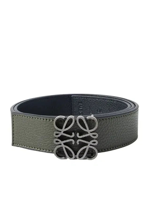 Anagram 3.5cm Reversible Leather Belt - Men