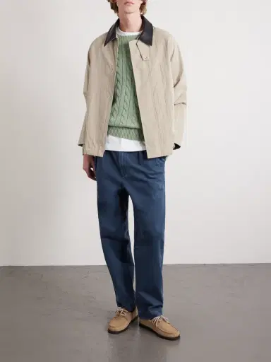 Polo Ralph Lauren Straight-Leg Cotton-Twill Trousers - Men | Thumbnail 2