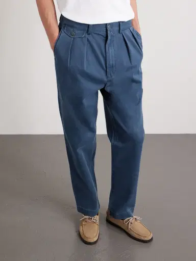 Polo Ralph Lauren Straight-Leg Cotton-Twill Trousers - Men | Thumbnail 3