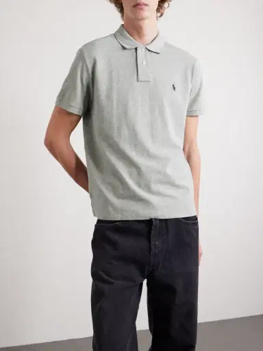 Polo Ralph Lauren Logo-Embroidered Cotton-Piqué Polo Shirt - Men | Thumbnail 3