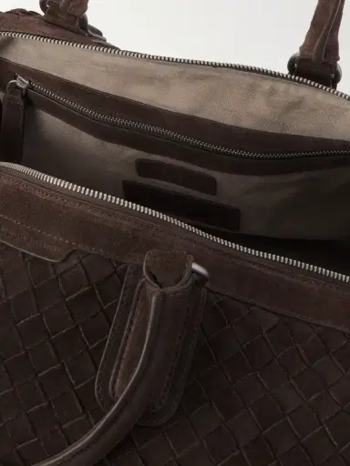 Officine Creative Woven Suede Holdall - Men | Thumbnail 5
