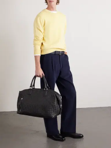 Officine Creative Woven Leather Weekend Bag - Men | Thumbnail 2 Officine Creative Woven Leather Weekend Bag - Men | Thumbnail 2