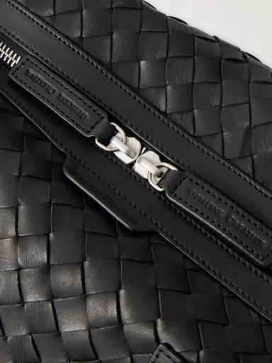 Officine Creative Woven Leather Weekend Bag - Men | Thumbnail 4 Officine Creative Woven Leather Weekend Bag - Men | Thumbnail 4