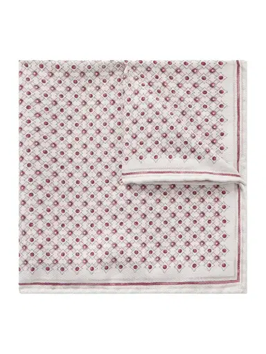 Brunello Cucinelli Printed Silk Pocket Square - Men | Thumbnail 1 Brunello Cucinelli Printed Silk Pocket Square - Men | Thumbnail 1