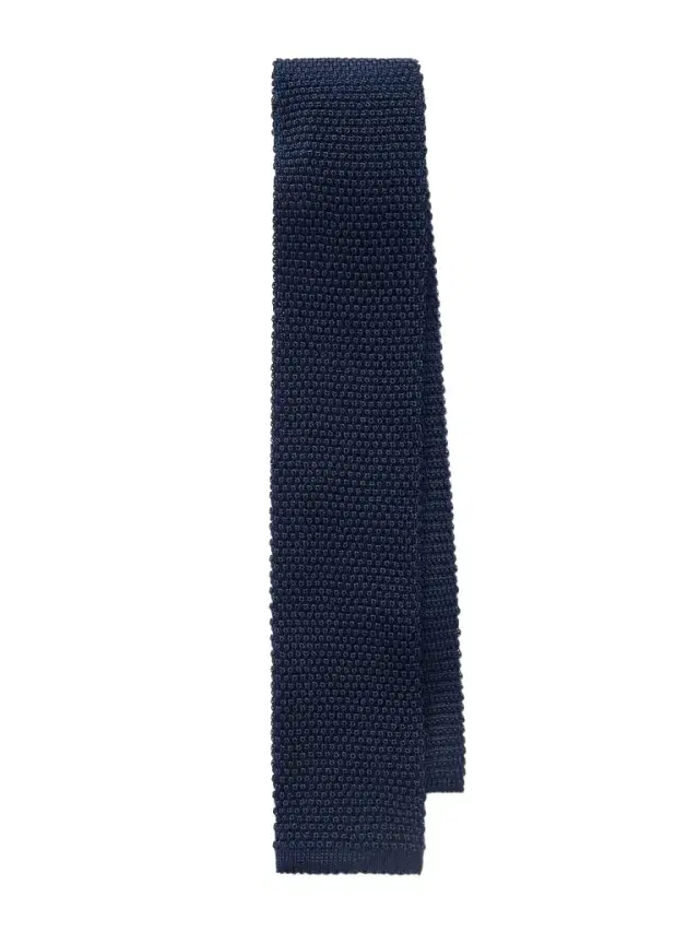 6cm Knitted Silk Tie - Men