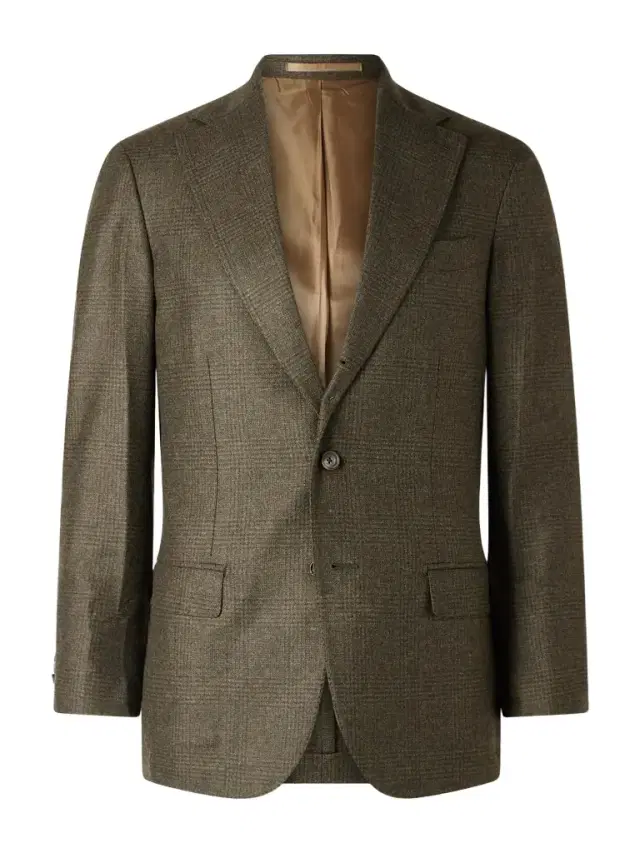 Waverly Prince of Wales Checked Wool Suit Jacket - Men