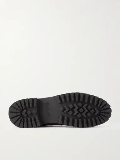 Loro Piana Oiled Leather Lace-Up Boots - Men | Thumbnail 3