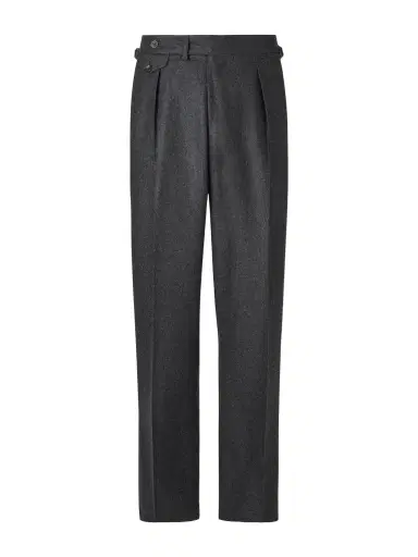 J. Mueser Waverly Straight-Leg Pleated Wool-Twill Suit Trousers - Men | Thumbnail 1