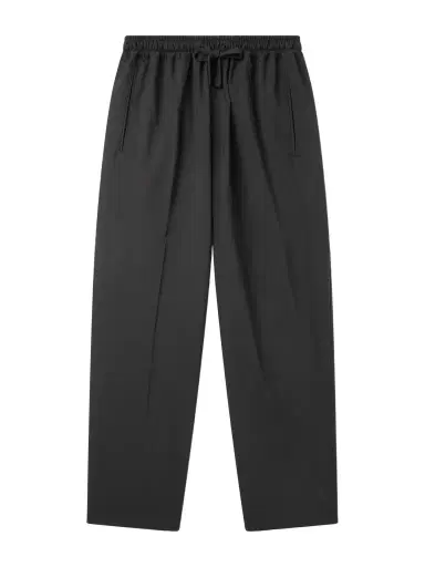 UMIT BENAN Julian Straight-Leg Virgin Wool Drawstring Trousers - Men | Thumbnail 1 UMIT BENAN Julian Straight-Leg Virgin Wool Drawstring Trousers - Men | Thumbnail 1