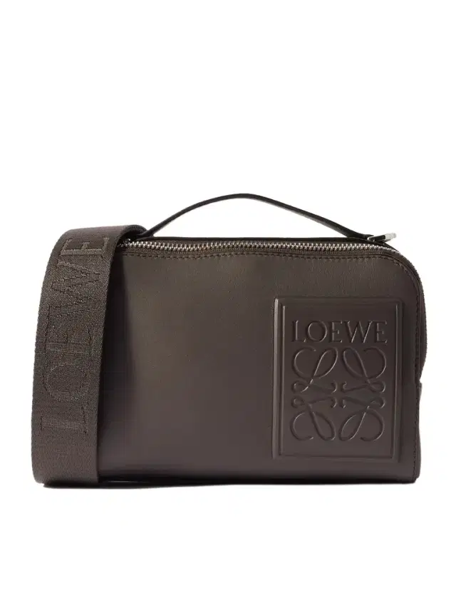 Camera Mini Logo-Appliquéd Leather Messenger Bag - Men