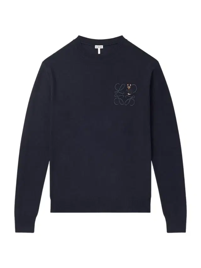 Embroidered Wool-Blend Sweater - Men
