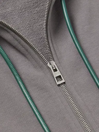 Loewe Anagram-Embroidered Cotton-Jersey Zip-Up Hoodie - Men | Thumbnail 4