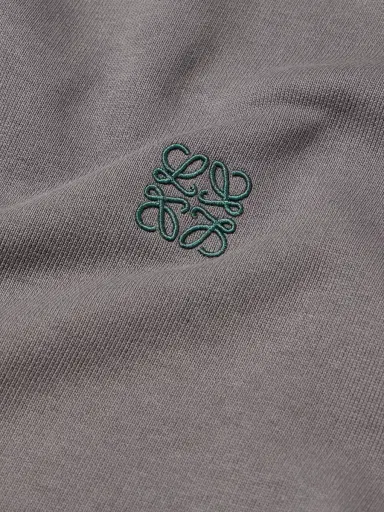 Loewe Anagram-Embroidered Cotton-Jersey Zip-Up Hoodie - Men | Thumbnail 5