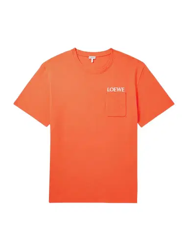 Loewe Logo-Embroidered Cotton-Jersey T-Shirt - Men | Thumbnail 1 Loewe Logo-Embroidered Cotton-Jersey T-Shirt - Men | Thumbnail 1