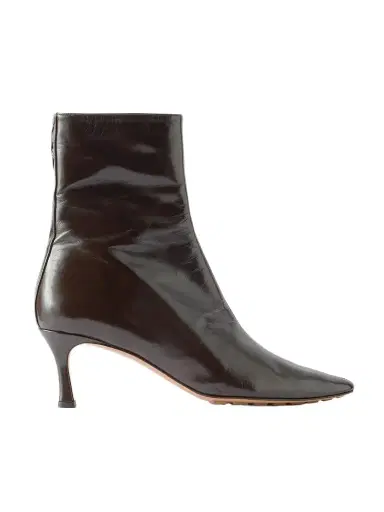 Bottega Veneta Sofia Glossed-leather Ankle Boots | Thumbnail 1 Bottega Veneta Sofia Glossed-leather Ankle Boots | Thumbnail 1