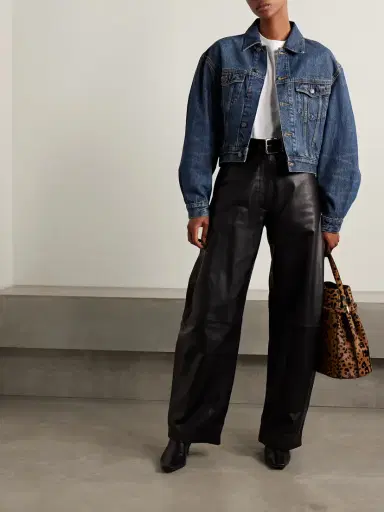 Frame The Curve Denim Jacket | Thumbnail 2 Frame The Curve Denim Jacket | Thumbnail 2
