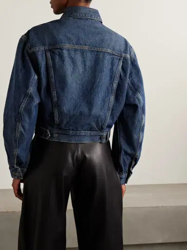 Frame The Curve Denim Jacket | Thumbnail 4 Frame The Curve Denim Jacket | Thumbnail 4