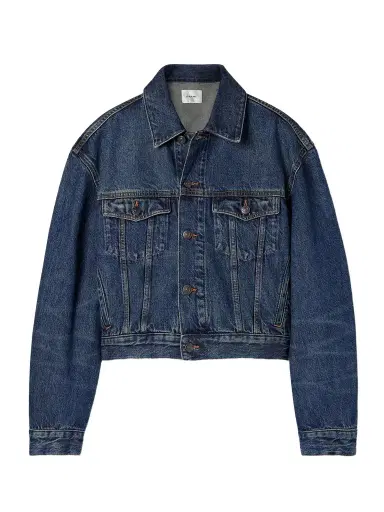 Frame The Curve Denim Jacket | Thumbnail 1 Frame The Curve Denim Jacket | Thumbnail 1