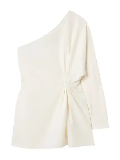 Valentino Garavani Asymmetric One-shoulder Silk-cady Top | Thumbnail 1 Valentino Garavani Asymmetric One-shoulder Silk-cady Top | Thumbnail 1