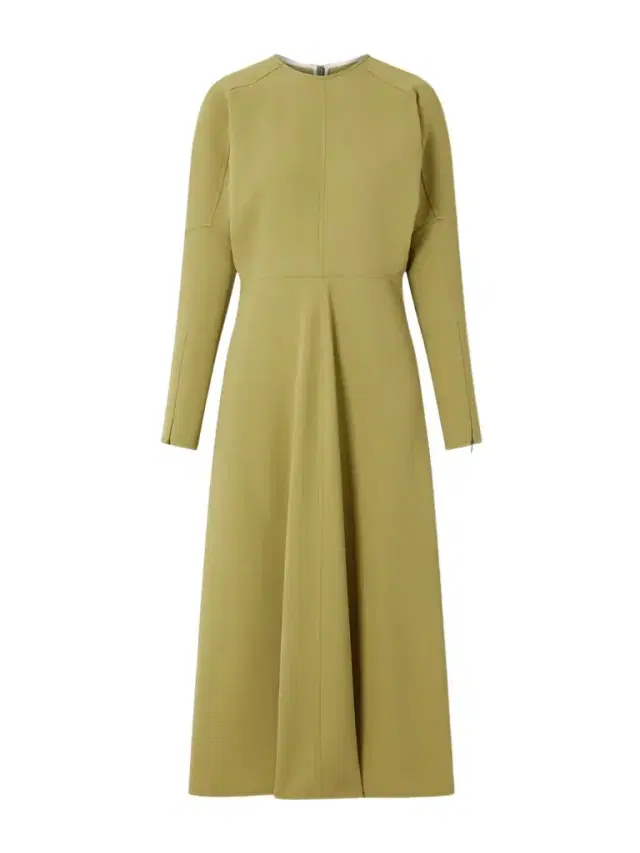 Crepe Midi Dress