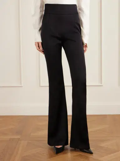 Galvan Satin Flared Pants | Thumbnail 3