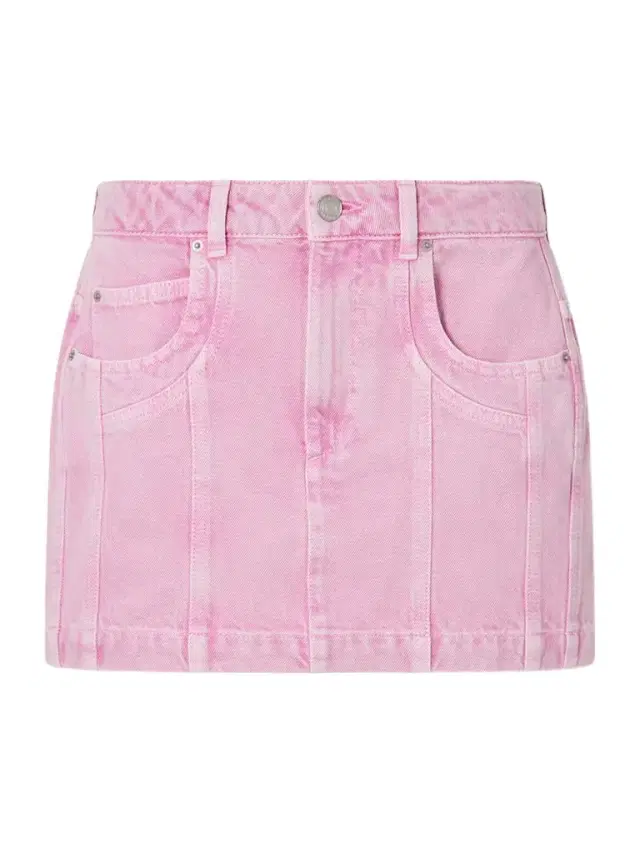 Juana Paneled Denim Mini Skirt