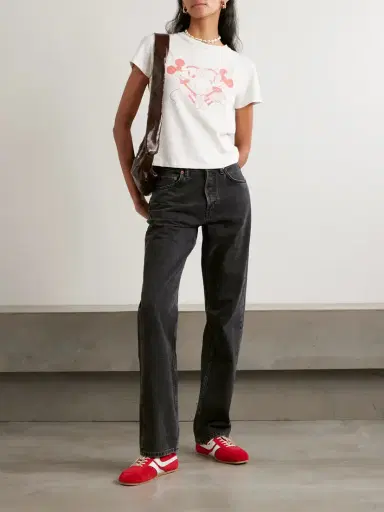 RE/DONE 90s High-rise Straight-leg Organic And Recycled Jeans | Thumbnail 2