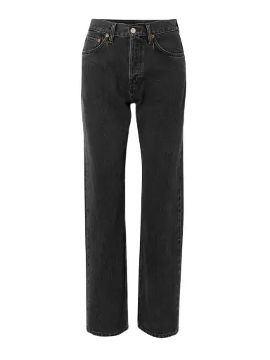 RE/DONE 90s High-rise Straight-leg Organic And Recycled Jeans | Thumbnail 1
