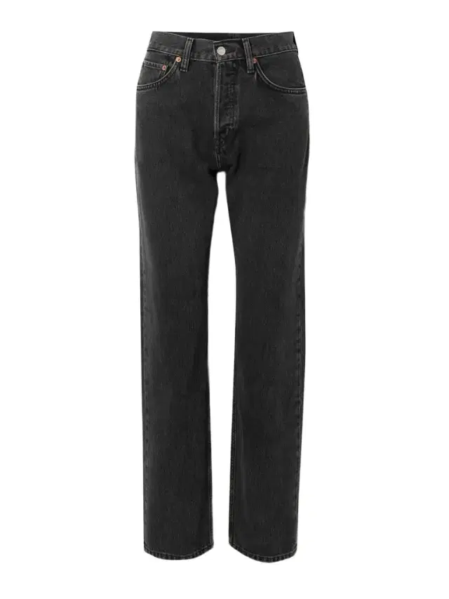 90s High-rise Straight-leg Organic And Recycled Jeans