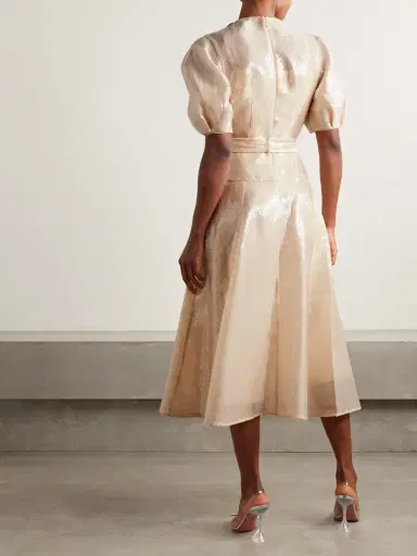 Erdem Crystal-embellished Sequined Organza Midi Dress | Thumbnail 3 Erdem Crystal-embellished Sequined Organza Midi Dress | Thumbnail 3