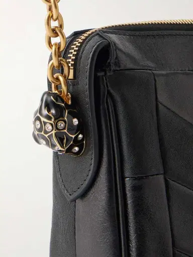 Valentino Garavani Panthea Paneled Leather Shoulder Bag | Thumbnail 5 Valentino Garavani Panthea Paneled Leather Shoulder Bag | Thumbnail 5
