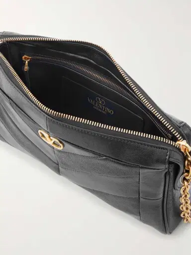 Valentino Garavani Panthea Paneled Leather Shoulder Bag | Thumbnail 6 Valentino Garavani Panthea Paneled Leather Shoulder Bag | Thumbnail 6