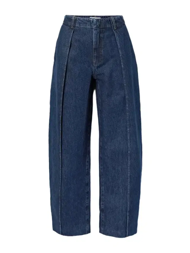 The Bowed Trouser Mid-rise Barrel-leg Jeans