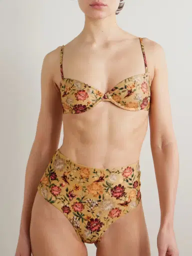 Agua by Agua Bendita Magdalena Paramo Floral-print Recycled Underwired Bikini Top | Thumbnail 2 Agua by Agua Bendita Magdalena Paramo Floral-print Recycled Underwired Bikini Top | Thumbnail 2