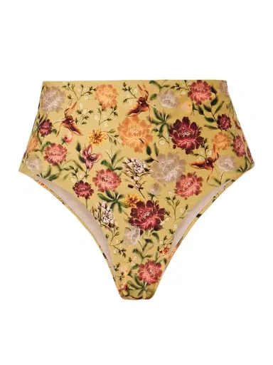 Agua by Agua Bendita Magenta Paramo Floral-print Recycled Bikini Briefs | Thumbnail 1 Agua by Agua Bendita Magenta Paramo Floral-print Recycled Bikini Briefs | Thumbnail 1