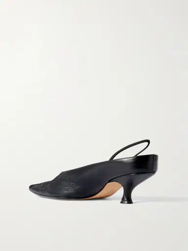 Calvin Klein Collection Anna Convertible Leather Mules | Thumbnail 3