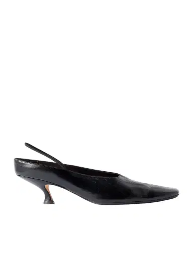 Calvin Klein Collection Anna Convertible Leather Mules | Thumbnail 1