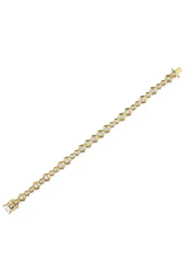 SARA WEINSTOCK Diamond Honey Comb Full Bracelet | Thumbnail 1 SARA WEINSTOCK Diamond Honey Comb Full Bracelet | Thumbnail 1