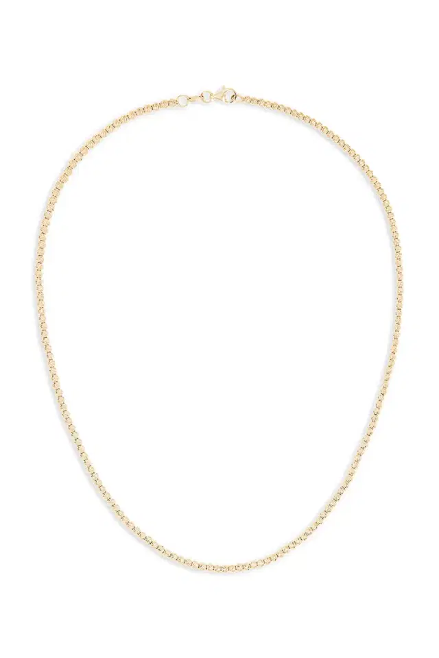 Discoball Necklace - Yellow Gold