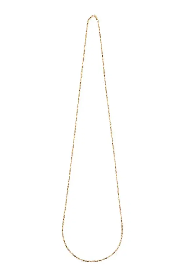 Carolina Bucci Discoball Necklace - Yellow Rose Gold