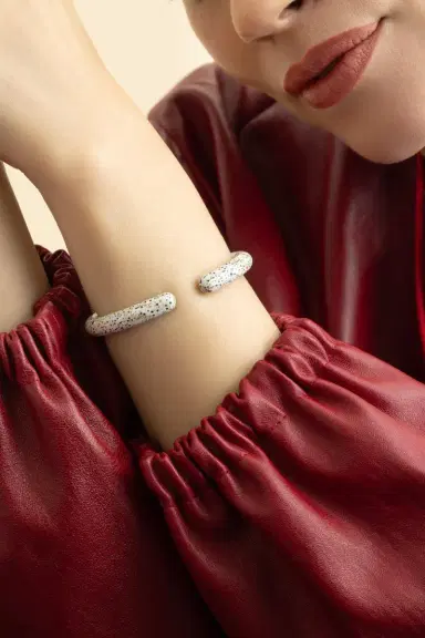 Marla Aaron Lawrence Hinged Cuffling Bracelet | Thumbnail 2
