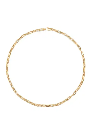 SARA WEINSTOCK Small Rectangle Charm Necklace | Thumbnail 1