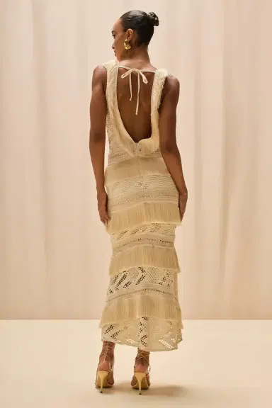 PatBo LYRA MESH MAXI DRESS | Thumbnail 2