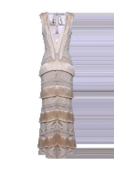 PatBo LYRA MESH MAXI DRESS | Thumbnail 4