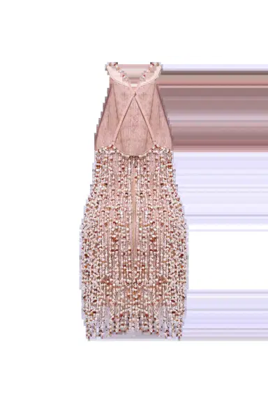 PatBo PEARL DUST EMBROIDERY MINI DRESS | Thumbnail 6