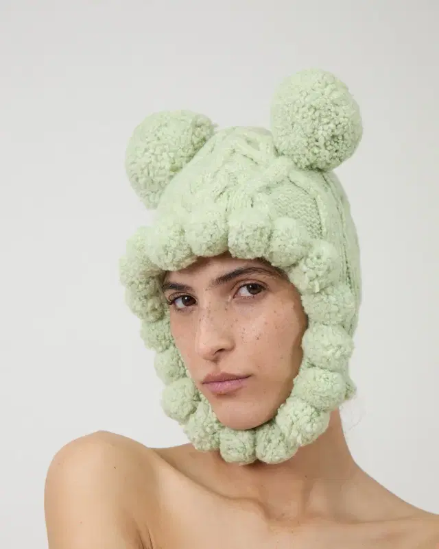 Aknvas The Millie hat in mint green