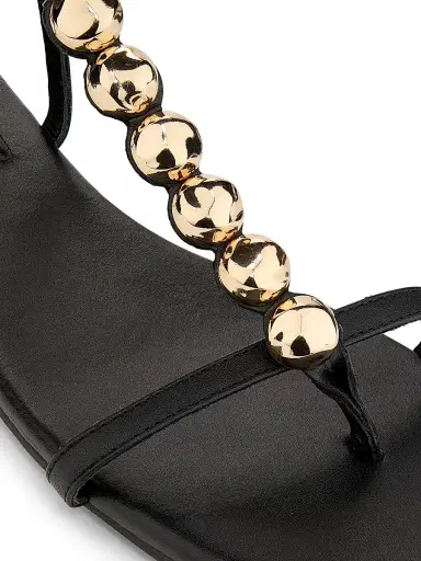 Simkhai Women's Amaya Studded Leather Sandals - Black - Size 11 | Thumbnail 6 Simkhai Women's Amaya Studded Leather Sandals - Black - Size 11 | Thumbnail 6