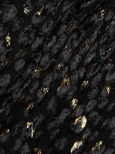 Simkhai Women's Daphne Velvet & Metallic Clip-Dot Minidress | Thumbnail 7