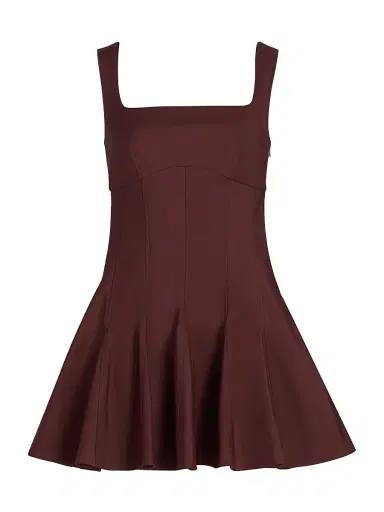 Simkhai Women's Emslie Stretch Cotton-Blend Sleeveless Minidress | Thumbnail 1 Simkhai Women's Emslie Stretch Cotton-Blend Sleeveless Minidress | Thumbnail 1
