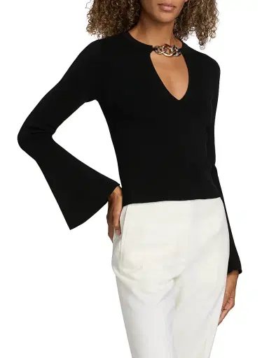 Simkhai Women's Evren Wool Sweater | Thumbnail 4 Simkhai Women's Evren Wool Sweater | Thumbnail 4